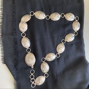 Navajo Concho Belt Sterling Silver.